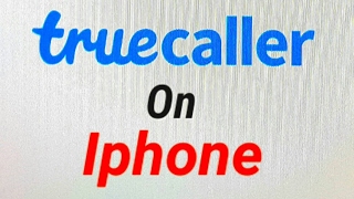 Truecaller On Iphone [upl. by Flavian455]