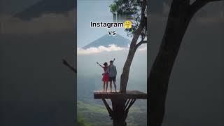 Instagram vs reality🤪 trending new instagram shorts [upl. by Bhatt]