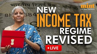 Budget 2024 LIVE New Income Tax Regime REVISED  Watch Nirmala Sitharaman Speech [upl. by Janela]