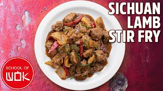 Delicious Sichuan Cumin Lamb Stir Fry Recipe [upl. by La Verne449]