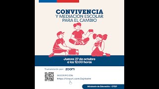 Convivencia y mediación escolar para el cambio [upl. by Akceber]