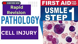 Rapid Revision Pathology Cell Injury1 First Aid USMLE Step 1 in UrduHindi [upl. by Lehcsreh]