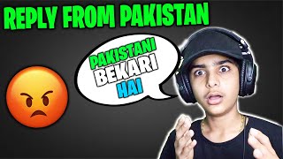 Reply to ADITECH about Pakistan😡 Free Fire Pakistan [upl. by Trillbee]