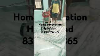 House renovation Hyderabad hyderabad electrical tiles floorcleaningviralvideoreelsviralshorts [upl. by Naginnarb]