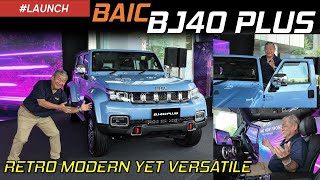 BAIC BJ40 Plus A Macho Retro but Modern Fully Capable 4X4  YS Khong Driving [upl. by Losse]