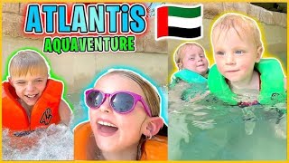 DE KiDS WiLLEN HiER NiET MEER WEG 🙄 GROOTSTE WATERPARK TER WERELD 💦 Atlantis Bellinga Vlog 3104 [upl. by Hsak]