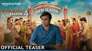 Panchayat Season 4  Official Trailer  Jitendra Kumar Neena Gupta Raghubir Yadav Amazon [upl. by Vey]