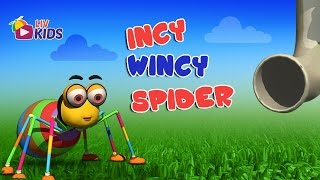 Incy Wincy Spider with Lyrics  LIV Kids Nursery Rhymes and Songs  HD [upl. by Nodnalb]