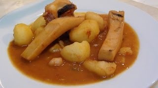 Receita de choco estufado com batatas by necasdevaladares [upl. by Haakon]