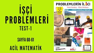 PROBLEMLERİN İLACI SORU BANKASI Acil MatematikSayfa 6061 [upl. by Clement]