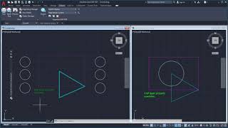 AutoCAD Xref Layer Property Overrides [upl. by Arrakat]