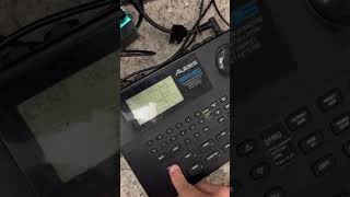 Alesis SR16 drum machine into Boss SL2 Slicer pedal [upl. by Goeselt970]