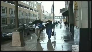 Gustbuster Umbrellas on The Weather Channel [upl. by Shishko]