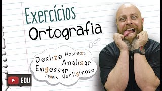 Exercícios de Ortografia Prof Noslen [upl. by Ludmilla]