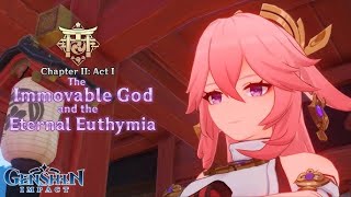 Genshin Impact  Chapter II Act I The Immovable God and the Eternal Euthymia PART  10 [upl. by Schweitzer]