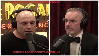 JOE ROGAN INTERVIEWS JORDAN PETERSON TALKS ABOUT LEGAL SPORTS GAMBLING PARODY [upl. by Goldsmith291]