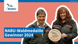 Forstamt Hachenburg erhält NABUWaldmedaille 2024 [upl. by Bobby]