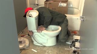 How To Install a Toilet [upl. by Lammond866]