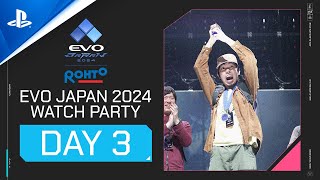 Evo Japan 2024 Day 3 Watch Party ENGLISH [upl. by Portingale153]