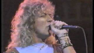 ROBERT PLANT  HEAVEN KNOWS  MADISON SQ GARDEN [upl. by Atrebor]