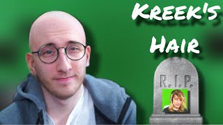 RIP KreekCraft s hair We will miss you😭  Skogg Gaming [upl. by Giuditta]