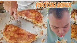 BUREK U PIROT PEKARA DOBRICA PIROTSKI BUREK [upl. by Attevroc]