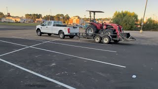 62 F250 towing 9000lbs [upl. by Ahterod]