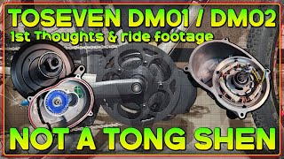 Not a Tongsheng TOSEVEN DM01 and DM02 Mid drive motor discussion and ride footage [upl. by Letti]