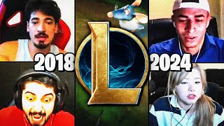 MOMENTOS ENGRAÇADOS DAS LIVES  RETROSPECTIVA LEAGUE OF LEGENDS 2018  2024 ESPECIAL 170K [upl. by Patricia]