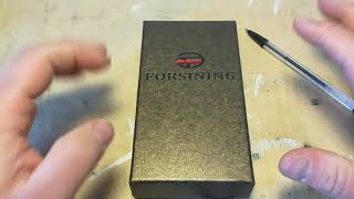 Forsining automatic watch review [upl. by Caron]