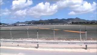 Planes at St Maarten Princess Juliana Intl Airport  190212 [upl. by Emera]