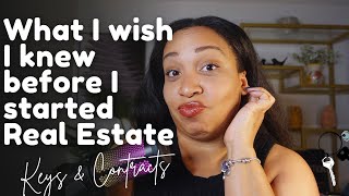 What I wish I knew before becoming a Real Estate Agent  Keys and Contracts [upl. by Marwin621]