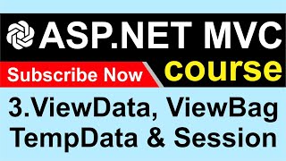 3 Explain ViewData ViewBag TempData amp Session Variables  ASP NET MVC 5  CodeGPT [upl. by Knox94]