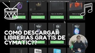 COMO DESCARGAR LIBRERIAS GRATIS EN CYMATICS [upl. by Helfant362]