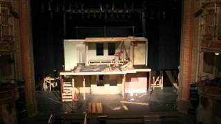 VA Stage Anne Frank Scenery Time Lapse [upl. by Atela]