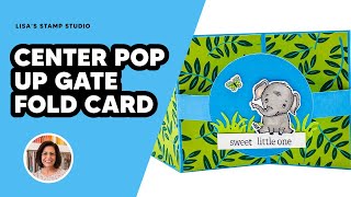 🔴 How to Make an Easy Pop Up Gatefold Card in Minutes [upl. by Warrin992]