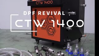 💨💦 NEW Diesel Particulate filter cleaning machine 🔥 DPF REVIVAL CTW 1400 [upl. by Shauna915]