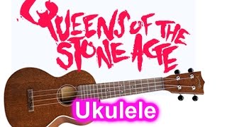 QOTSA  No one knows  Ukulele  PocketFox [upl. by Rickert]