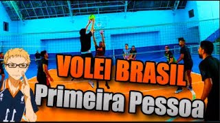 Volei Primeira Pessoa  Sava VS Soldiers  FIRST PERSON VOLLEY [upl. by Linzy]