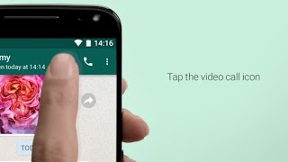 How to Make Video Calls  WhatsApp [upl. by Kerat]