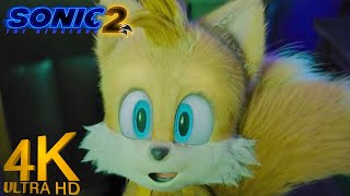 Sonic the Hedgehog 2 2022  Tails Backstory in 4k [upl. by Pitarys]