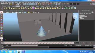 Learn Maya 2015 The basics  10  Increasing subdivisions and manipulating vertices [upl. by Ailehs]