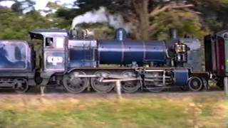 Leongatha Steam Trains 1993 [upl. by Thorny]