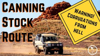 Surviving the Roughest Corrugations in Australia  The Canning Stock Route [upl. by Litch]