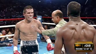 When Humiliated Julio Cesar Chavez Had 2 Seconds Left [upl. by Silvanus]