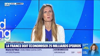 AnneLaure Kiechel Global Sovereign Advisory  La France doit économiser 25 milliards deuros [upl. by Birmingham861]