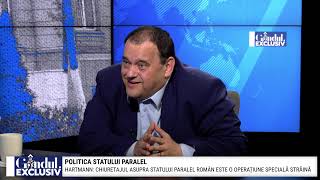 Gandul Exclusiv cu Marga Nițu Invitat H D Hartmann  Politica statului paralel [upl. by Merissa]