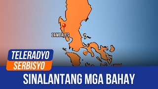 Over 20 houses in Zambales damaged due to ‘Kristine’ PDRRMO  Tatak Serbisyo 25 October 2024 [upl. by Seel]