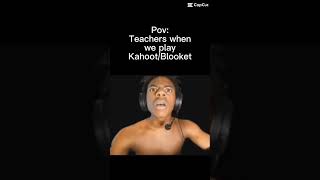 POVteachers when we play Kahoolaweblooket shorts [upl. by Roxy834]