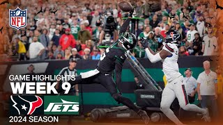 Houston Texans vs New York Jets Game Highlights  NFL 2024 Season Week 9 [upl. by Katharine413]